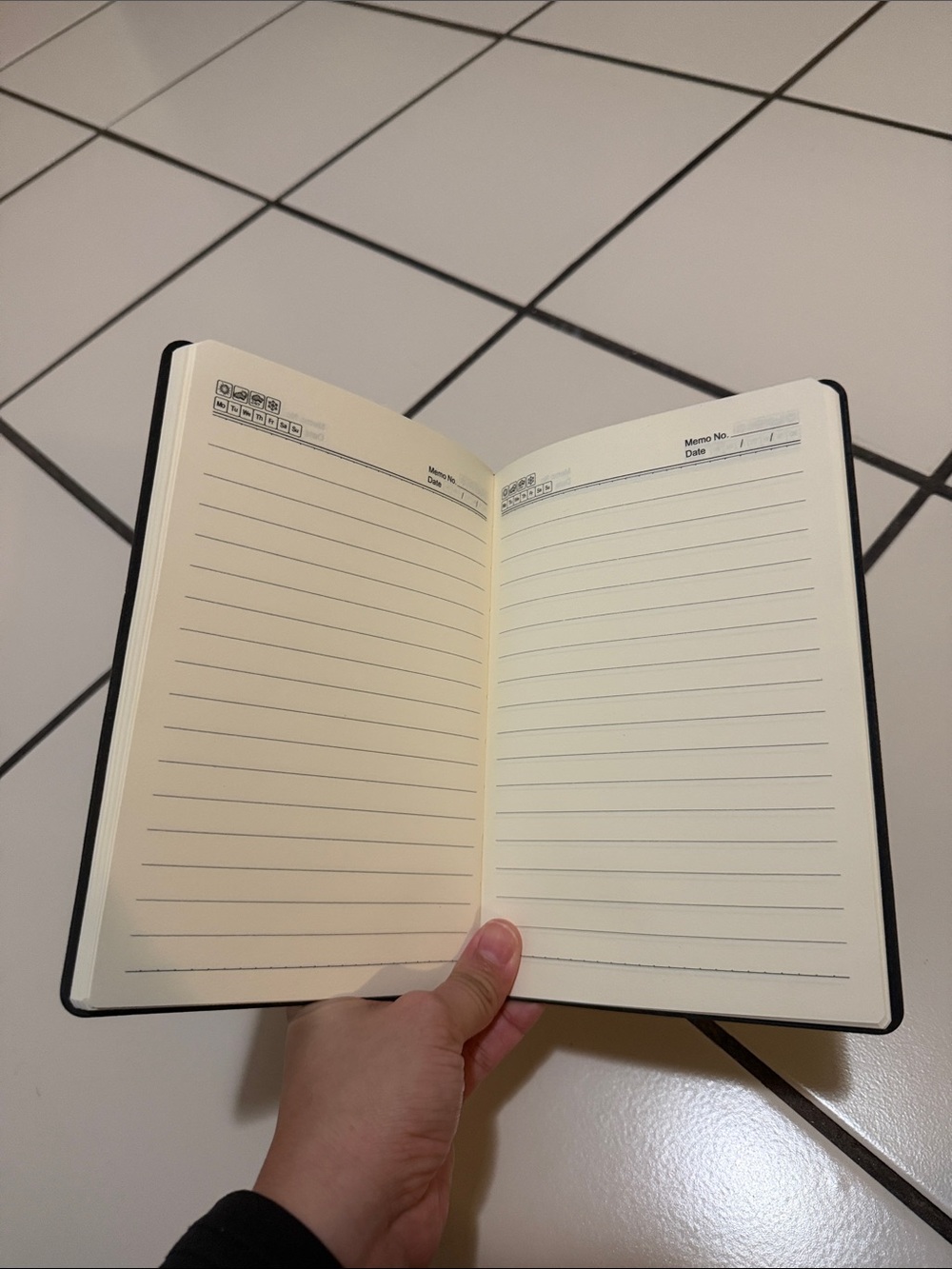 Grey notebook - Picture 2 of 2